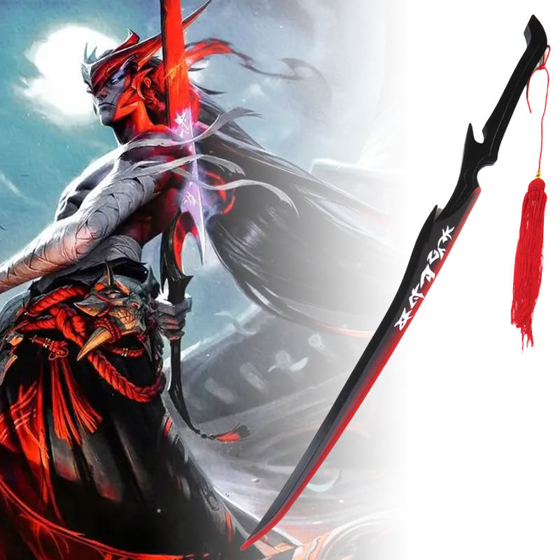 Anime Cosplay Real - Yone Katana Sword League of Legends