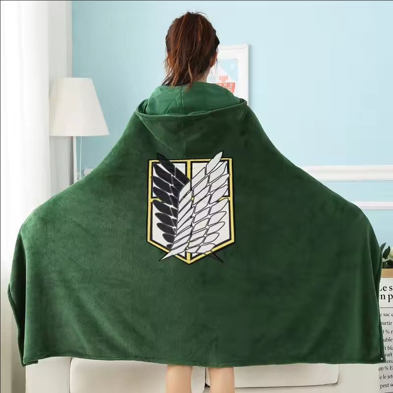 Attack Titan Cloak - Jubah Cosplay Levi Attack On Titan,