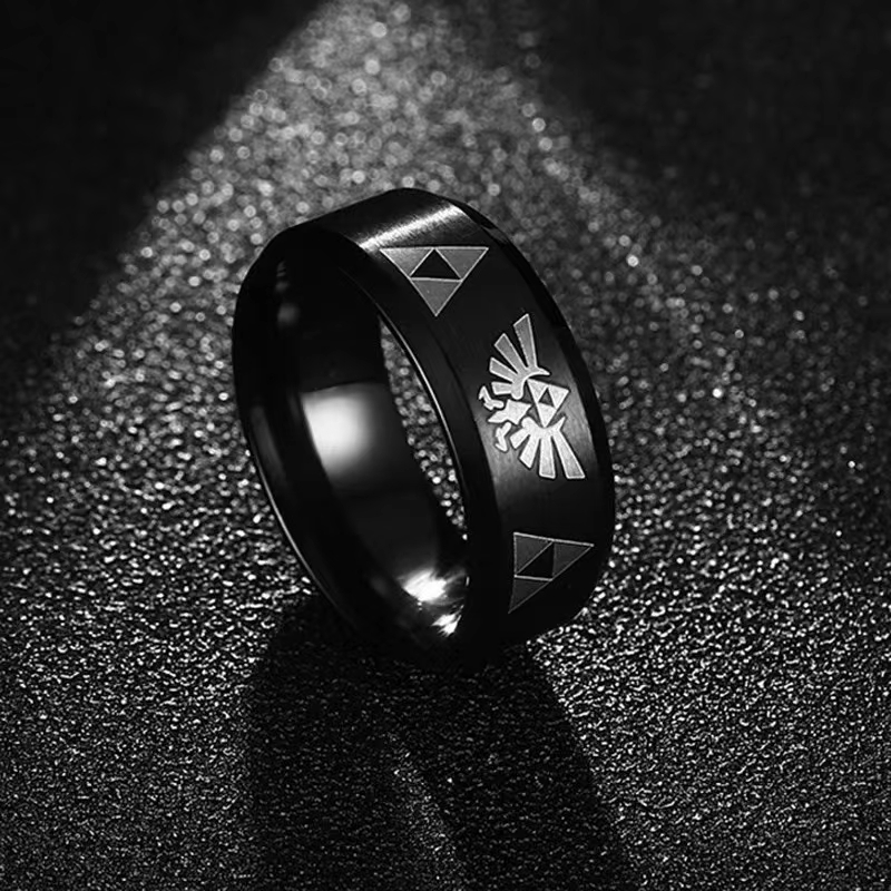 Anime Cosplay Name - Cincin Pita Segitiga Triforce Anime Fashion