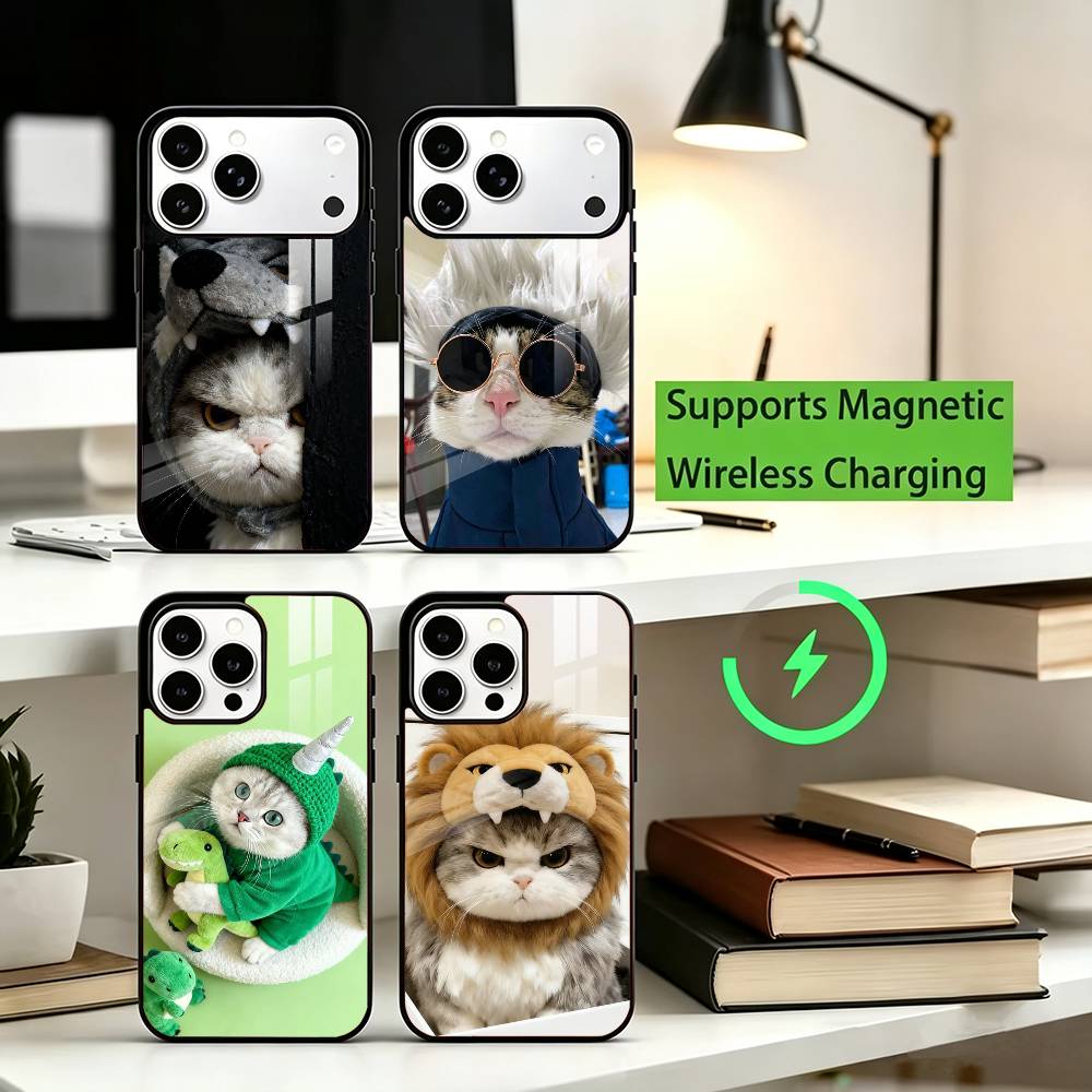Anime Cosplay Quotes - Casing Ponsel Cosplay Kucing Lucu dan