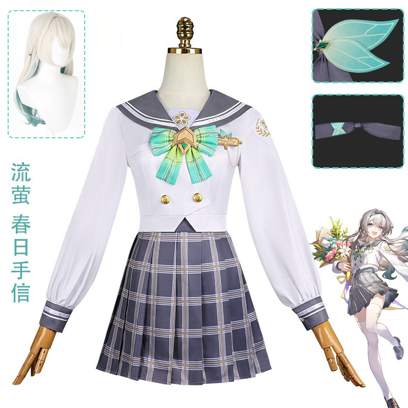 Anime Cosplay Name - Tersedia Wig Kostum Cosplay Firefly Honkai