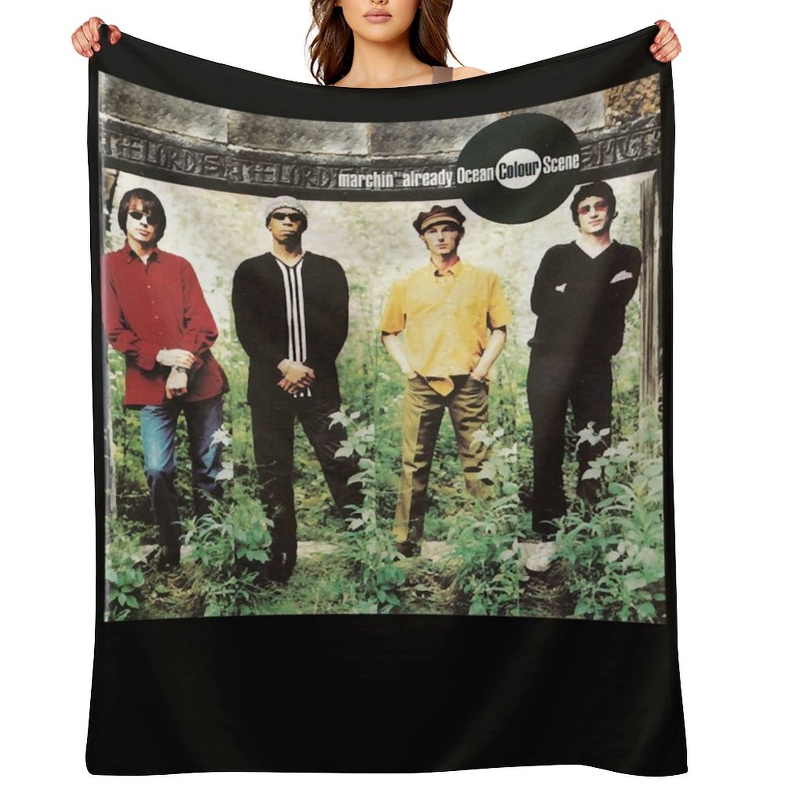 Anime Cosplay Png - Ocean Colour Scene Marchin&x27; Kaos Klasik