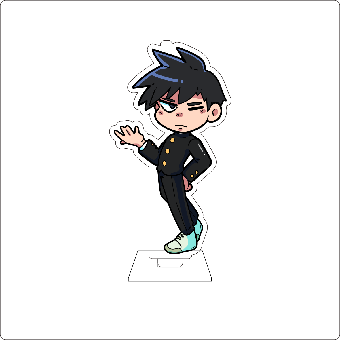 10CM Anime Mobu Saiko Hyaku Co - Anime Cosplay Anime ulasan dan harga