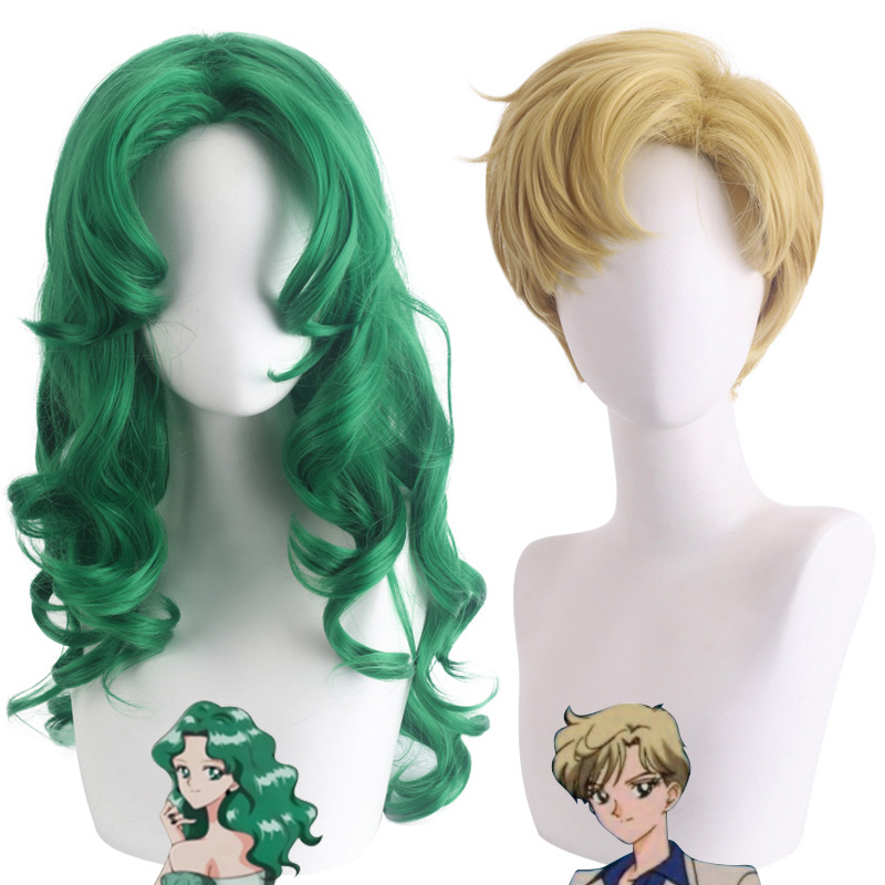 Wig Cosplay Panjang Bergelomba - Anime Cosplay Duo ulasan dan harga