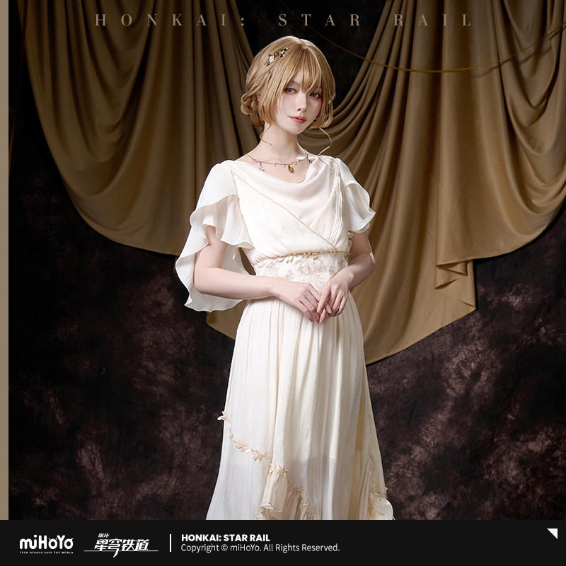 Rok Gaun Aglaea Asli MIHOYO Ga - Anime Cosplay Dress To Impress ulasan dan harga