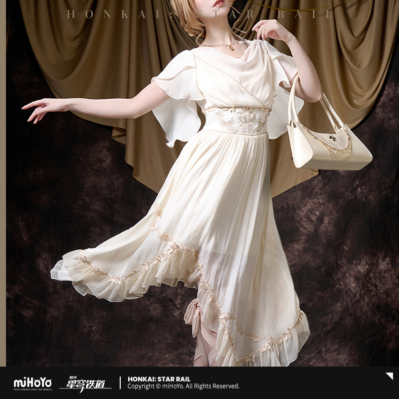 Rok Gaun Aglaea Asli MIHOYO Ga - Anime Cosplay Dress To Impress ulasan dan harga