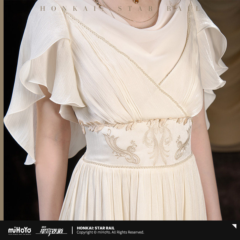 Rok Gaun Aglaea Asli MIHOYO Ga - Anime Cosplay Dress To Impress ulasan dan harga
