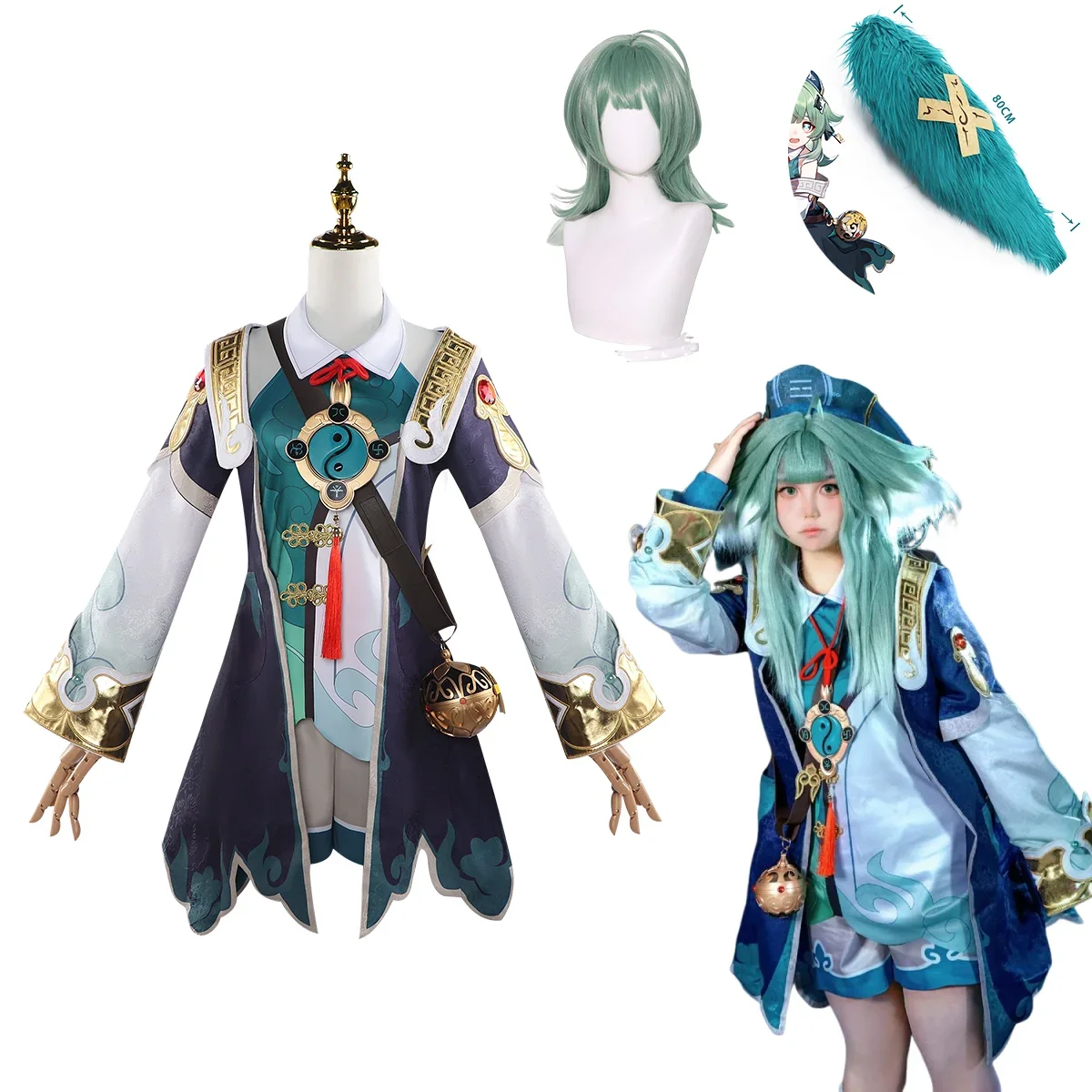 Kostum Cosplay Honkai Star Rai - Anime Cosplay Events 2026 ulasan dan harga