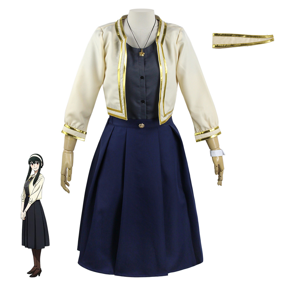 Kostum Cosplay Anime Spy x Fam - Cosplay Anime Black Hair ulasan dan harga