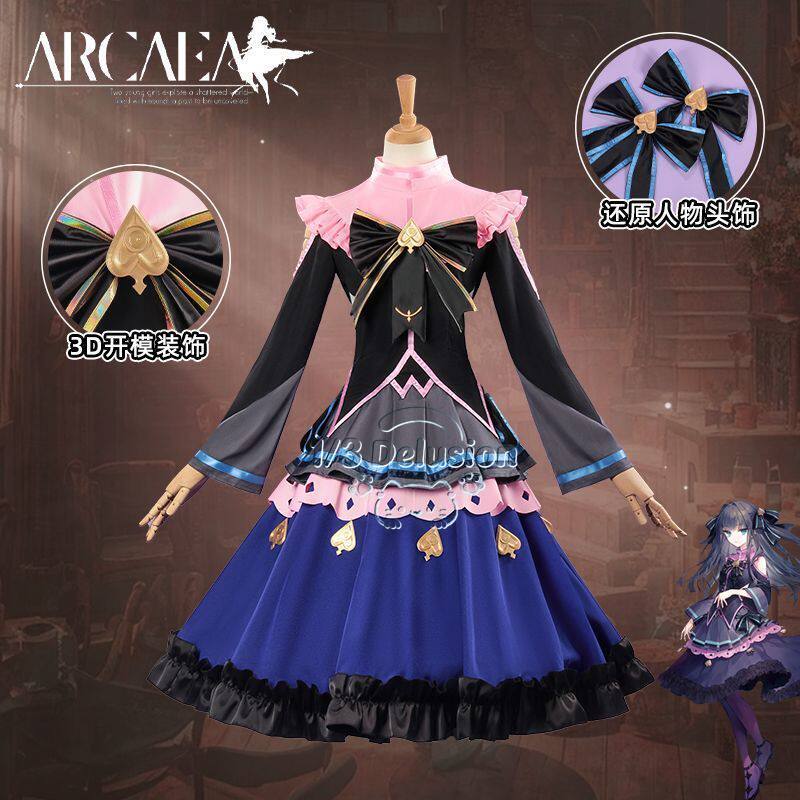 Kostum Cosplay Arcaea Tairitsu - Anime Cosplay Female ulasan dan harga
