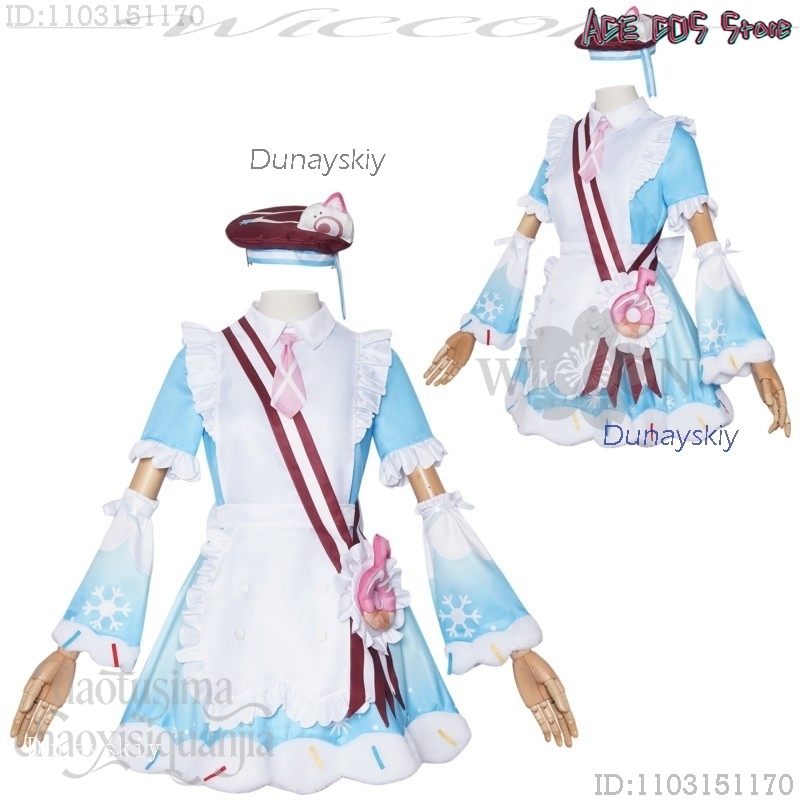 Kostum Cosplay Wanita Snow Mik - Anime Cosplay Events 2026 ulasan dan harga