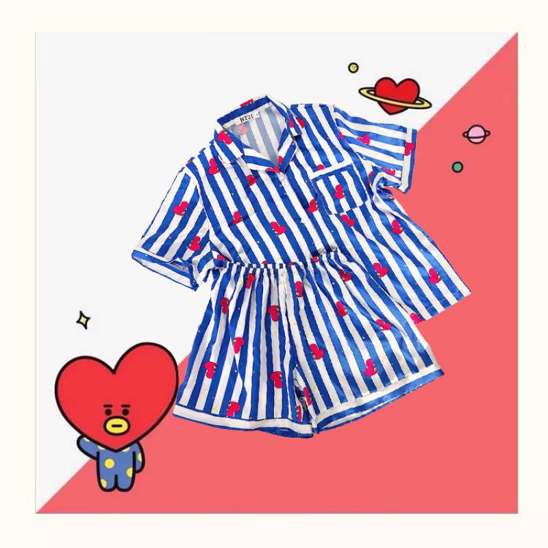 Piyama Wanita Anime Kartun Bts - Anime Cosplay Duo ulasan dan harga