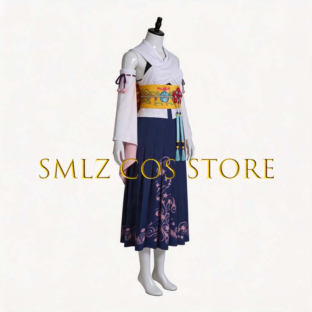 Smlz FFX Yuna Cosplay Anime FF - Anime Cosplay Female ulasan dan harga