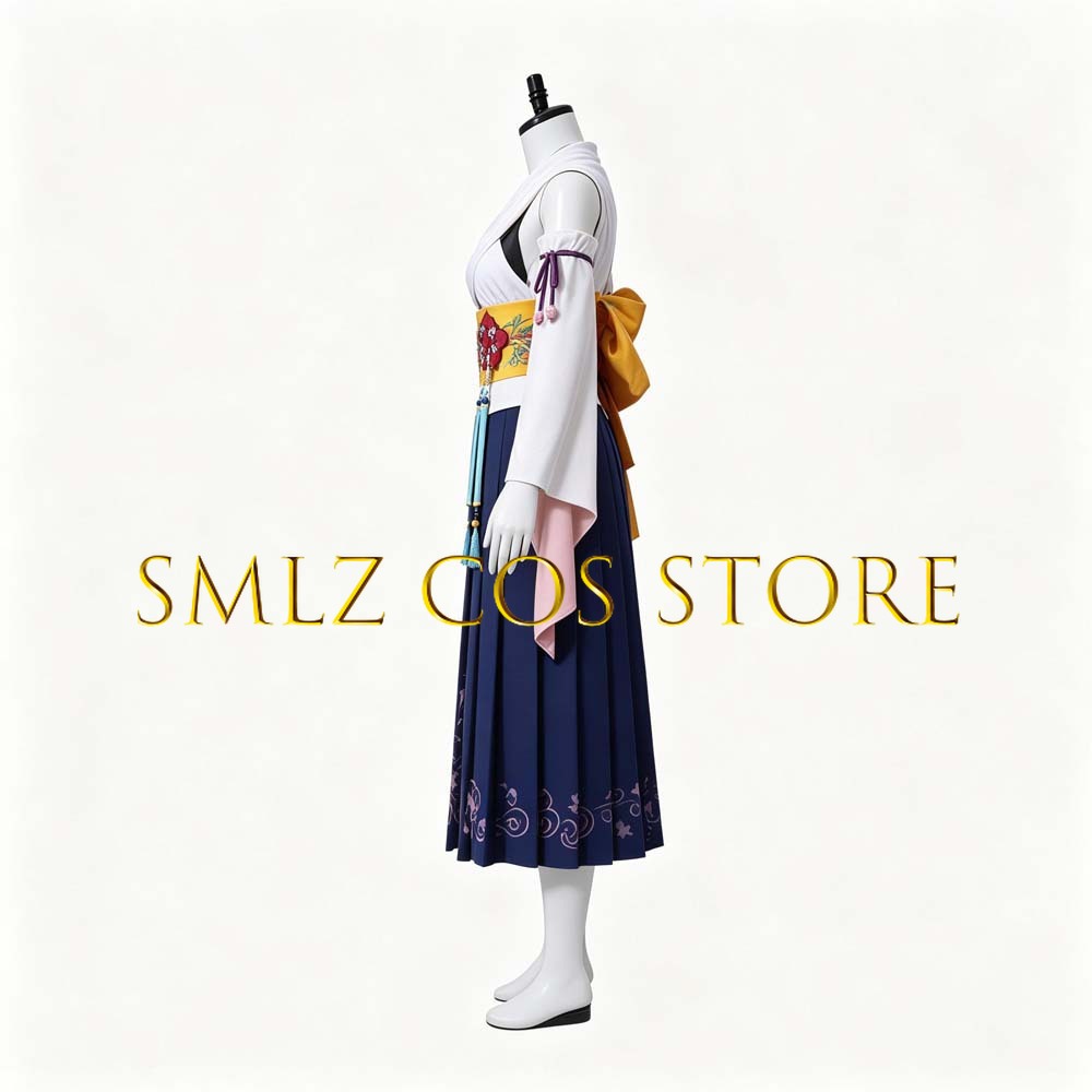 Smlz FFX Yuna Cosplay Anime FF - Anime Cosplay Female ulasan dan harga