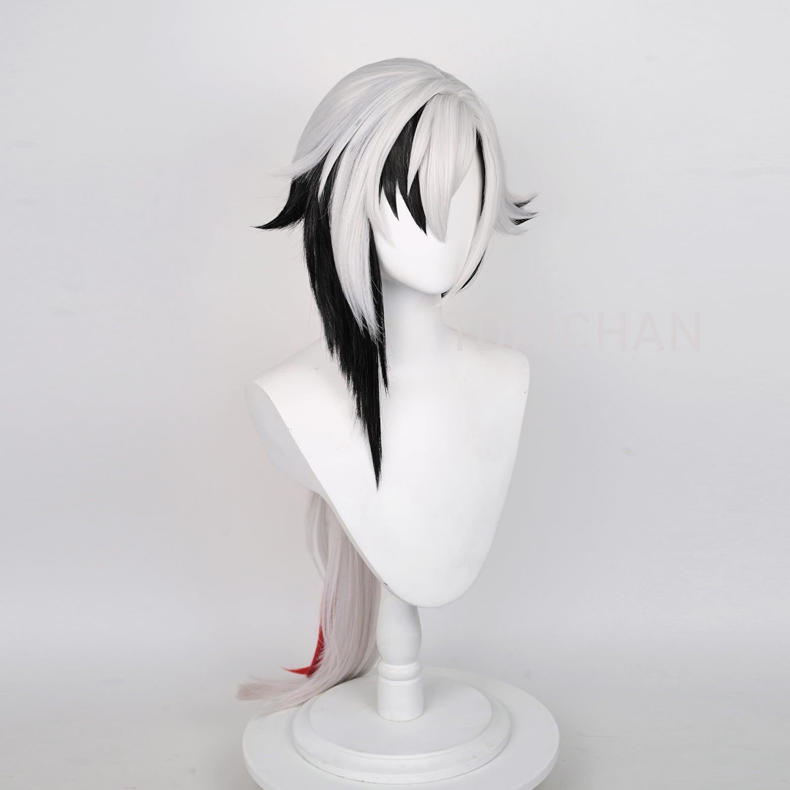 Wig Cosplay Genshin Impact Arl - Cosplay Anime Black Hair ulasan dan harga