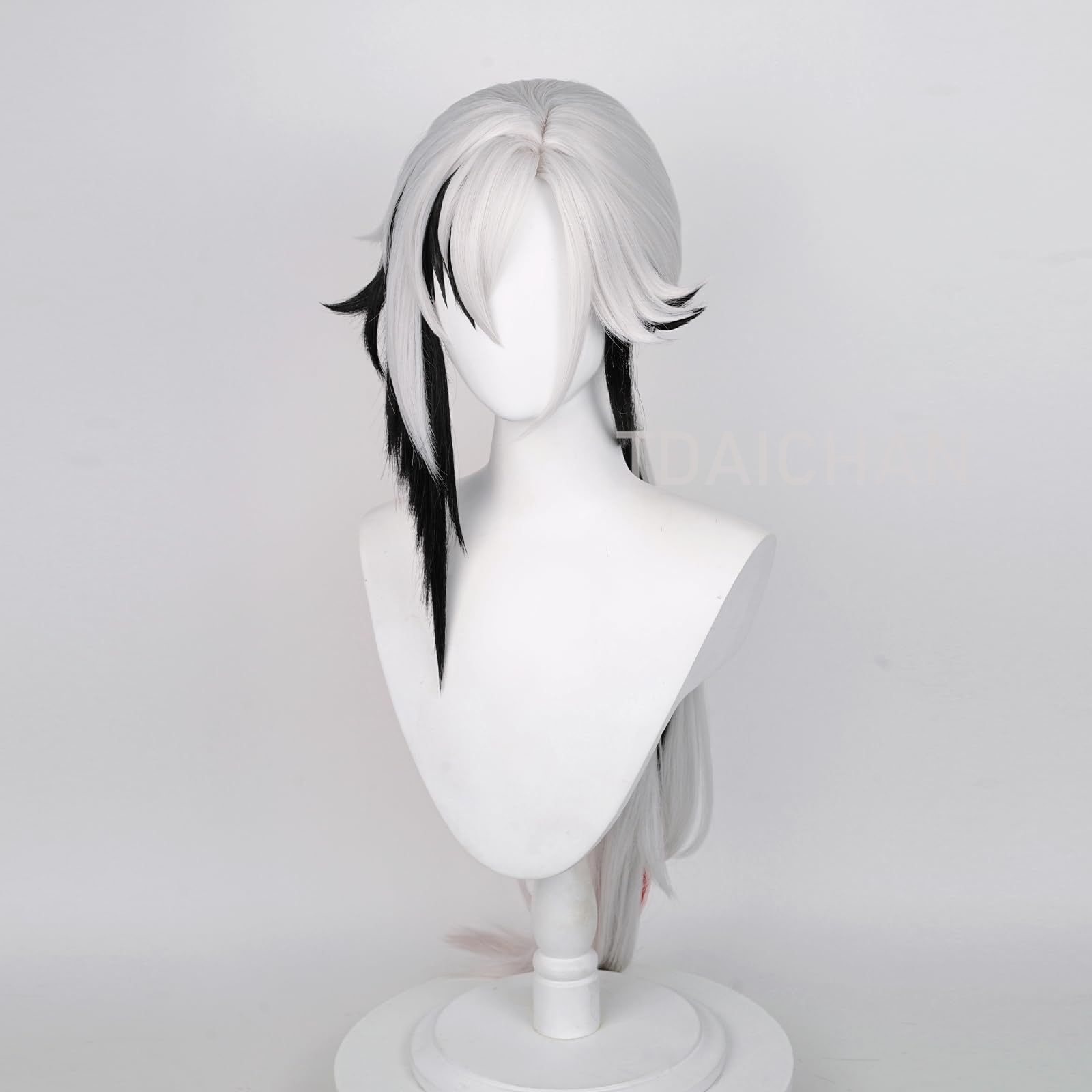 Wig Cosplay Genshin Impact Arl - Cosplay Anime Black Hair ulasan dan harga