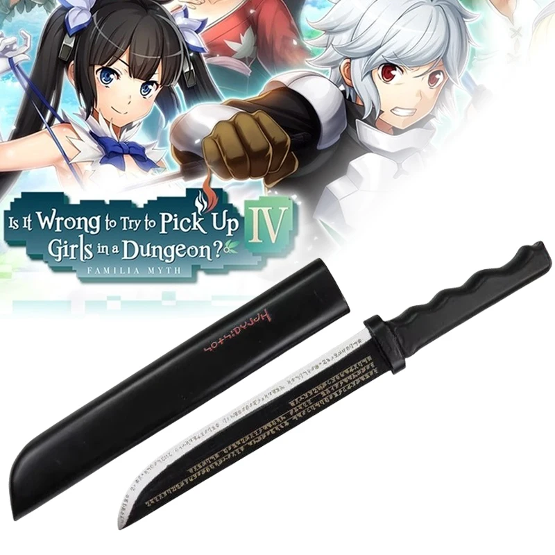 Pedang Katana Anime DanMachi B - Anime Cosplay Real ulasan dan harga