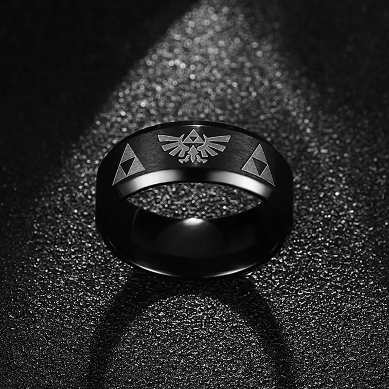 Cincin Pita Segitiga Triforce  - Anime Cosplay Name ulasan dan harga