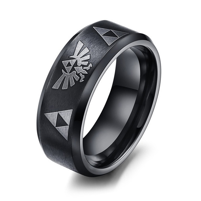 Cincin Pita Segitiga Triforce  - Anime Cosplay Name ulasan dan harga
