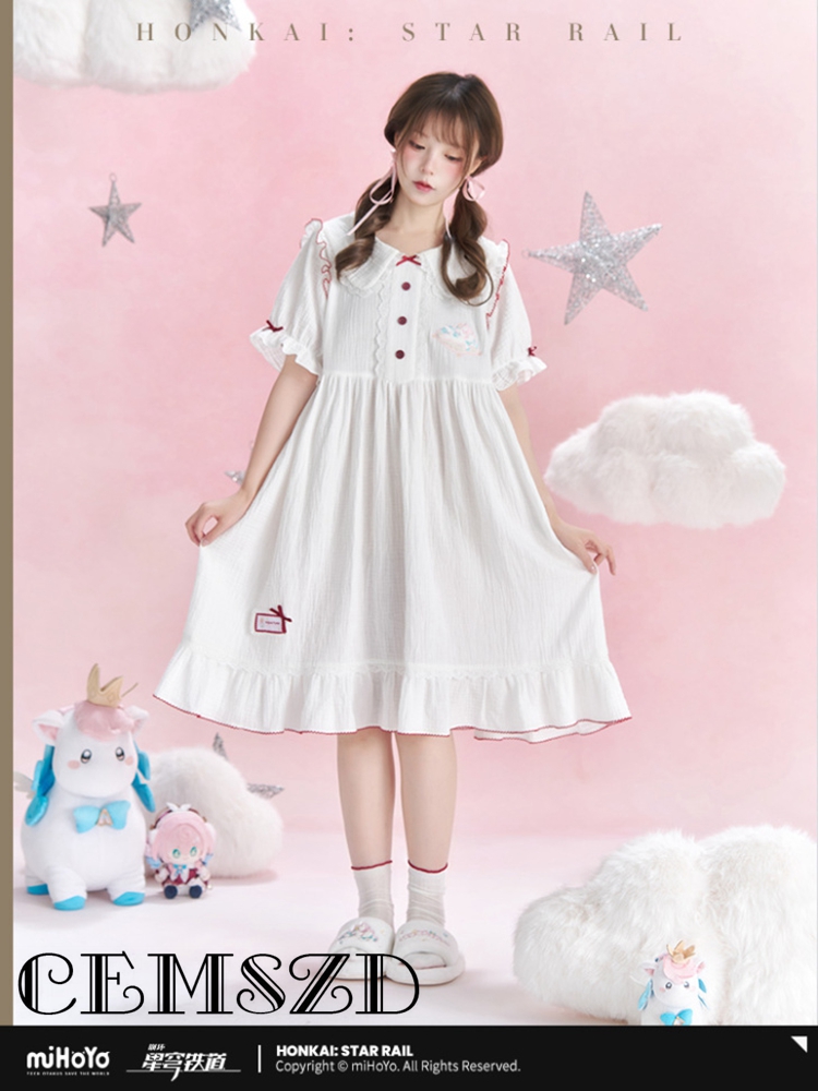 [Asli] Kostum Cosplay Hyacine  - Anime Cosplay Dress To Impress ulasan dan harga