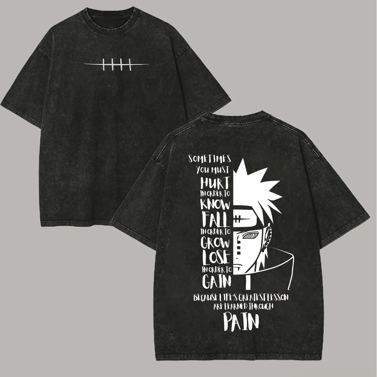 Kaos Naruto Pain Quote Nagato  - Anime Cosplay Quotes ulasan dan harga