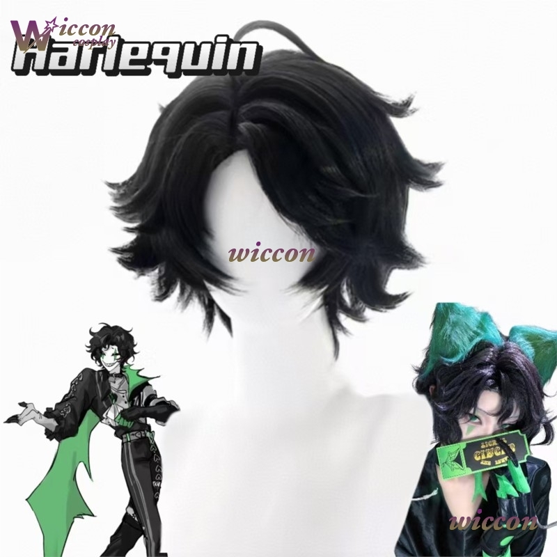 Wig Cosplay Youk The Freak Cir - Cosplay Anime Black Hair ulasan dan harga