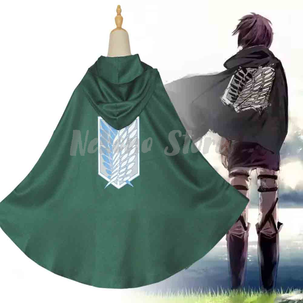 Jubah Prop Cosplay Anime Attac - Attack Titan Cloak ulasan dan harga