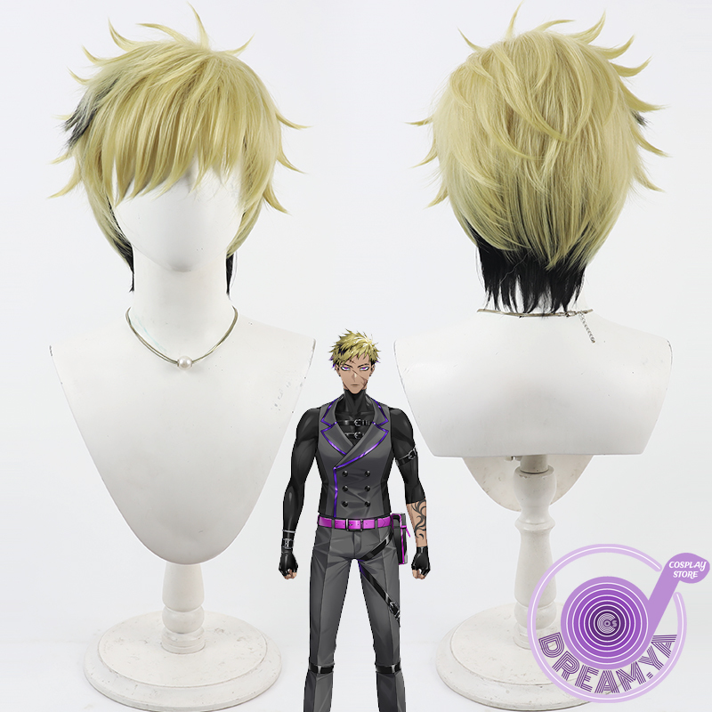 Wig Cosplay Vantacrow Bringer  - Cosplay Anime Black Hair ulasan dan harga