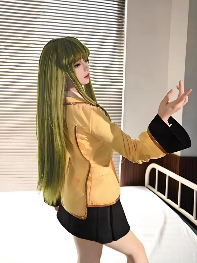C.C. Kostum Seragam Akademi As - Cosplay Anime Expo ulasan dan harga