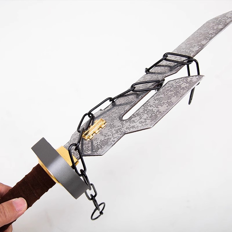 Pisau pedang Toji logam Fushig - Anime Cosplay Real ulasan dan harga