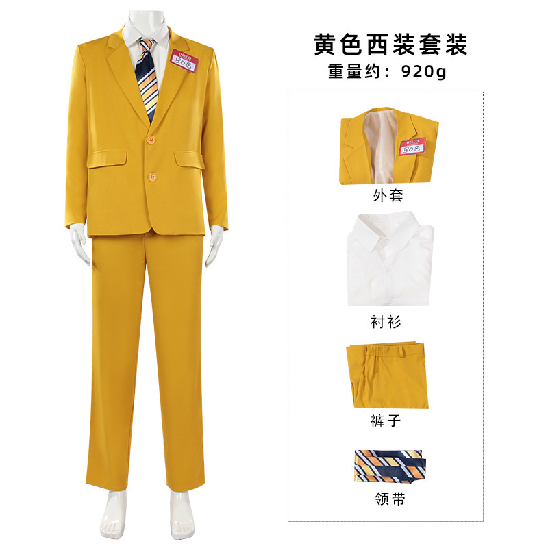Setelan Jas Kuning Tema Horor  - Anime Cosplay Name ulasan dan harga