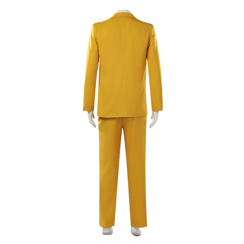 Setelan Jas Kuning Tema Horor  - Anime Cosplay Name ulasan dan harga