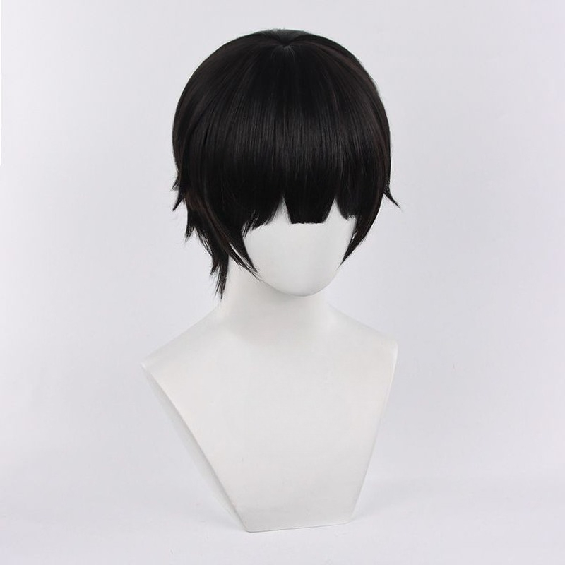 Wig Anime Toilet Bound Hanako  - Cosplay Anime Black Hair ulasan dan harga